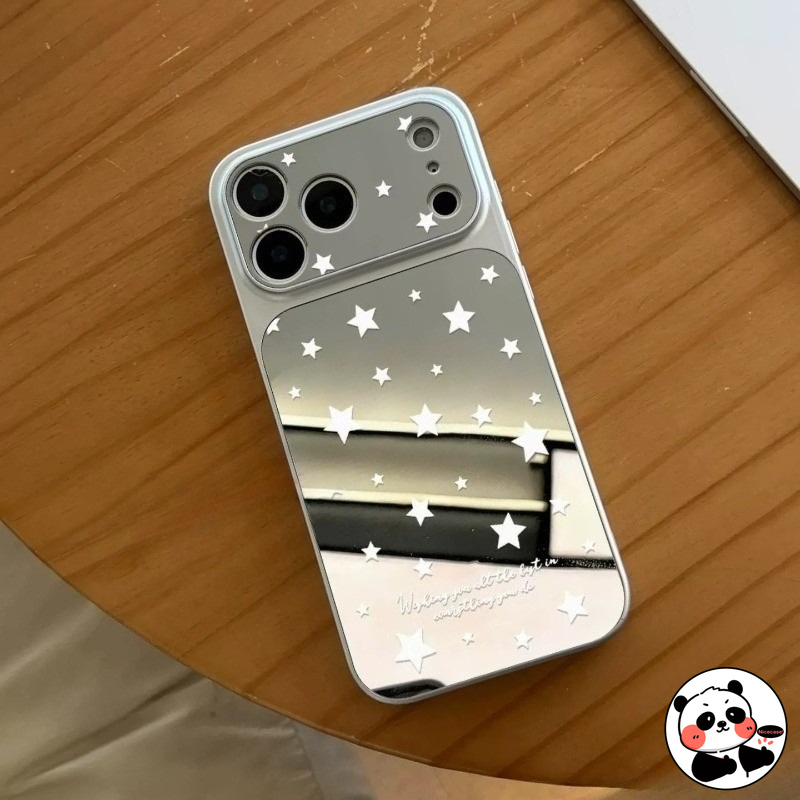 Realme Note 50 - Silberne Spiegel-Handyhülle für Realme Note 80