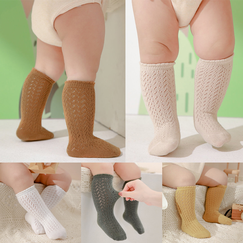 Baby Sock Oximeter - Bellbell Baby Mädchen Prinzessin Strick-Netzsocken Kleinkind