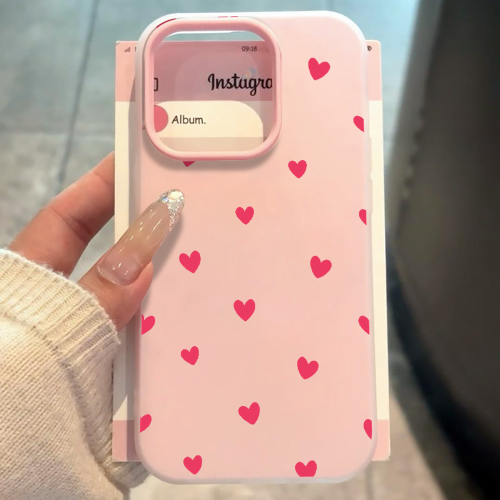 Rote Liebesherz-Muster Handyhü – Xiaomi Redmi Note 14 Bewertung und Preis