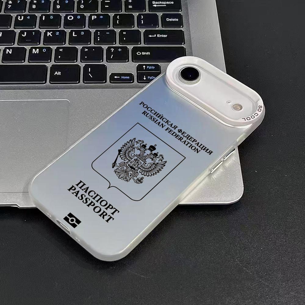 Russland Reisepass Design Hand – Apple Iphone 15 Bewertung und Preis