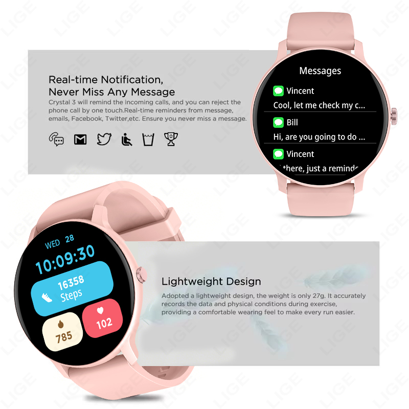 2026 Smartwatch für Frauen Ges – Breath Rate Monitor Bewertung und Preis
