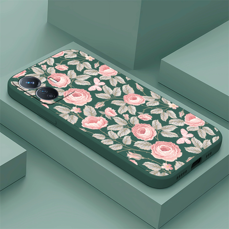 Kleine Blumen Drucken Telefon  – Vivo Y28 Bewertung und Preis