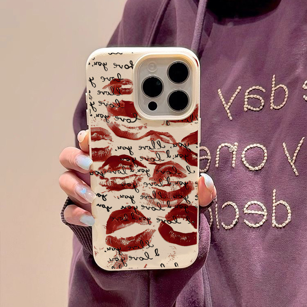 Helle rote Lippen Leder Handyh – Apple Iphone 16 Bewertung und Preis