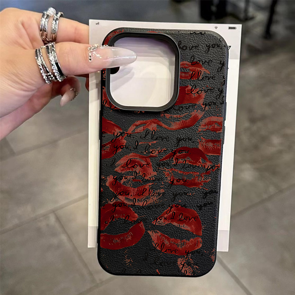 Helle rote Lippen Leder Handyh – Apple Iphone 16 Bewertung und Preis